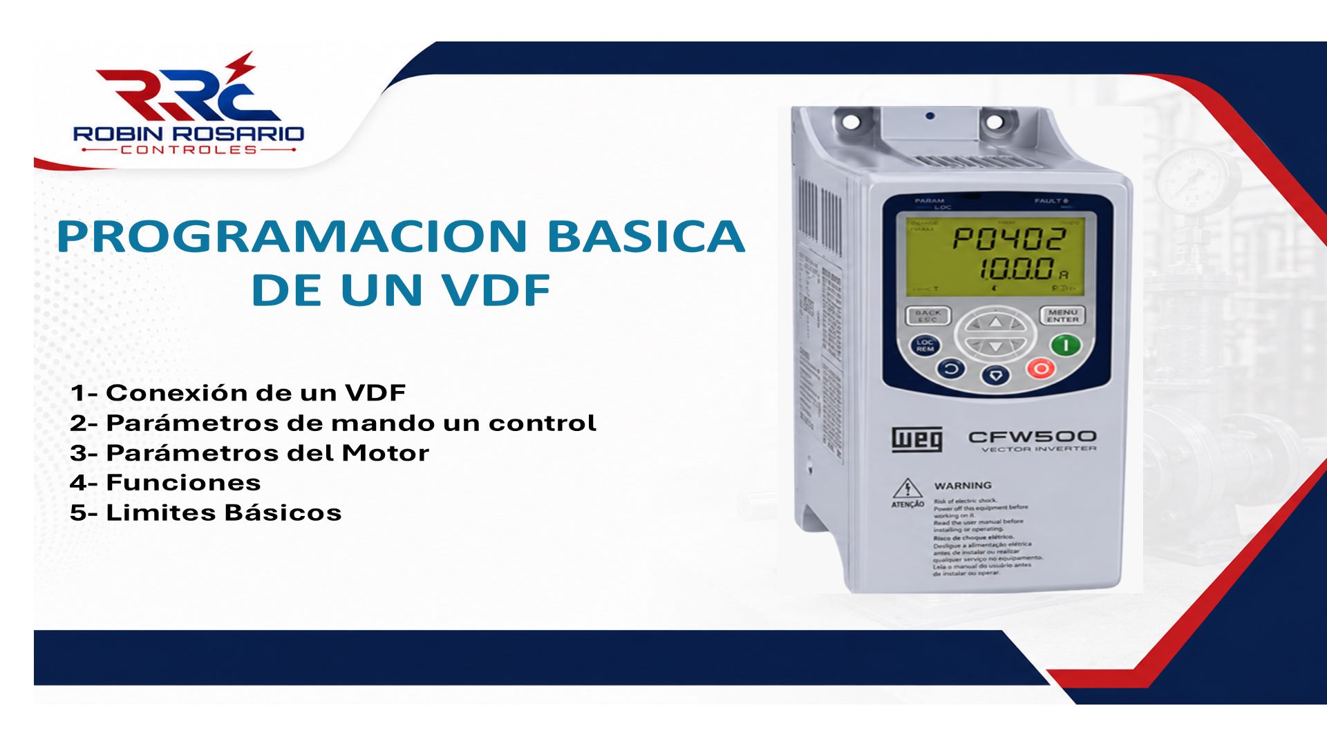 Diapositiva 16 del Taller VDF